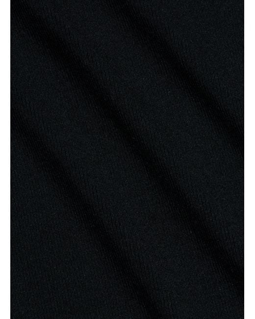 L'Agence Black Shania Racerback Tank Top
