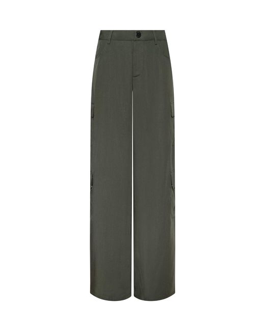 L'Agence Green Isolde Cargo Pants