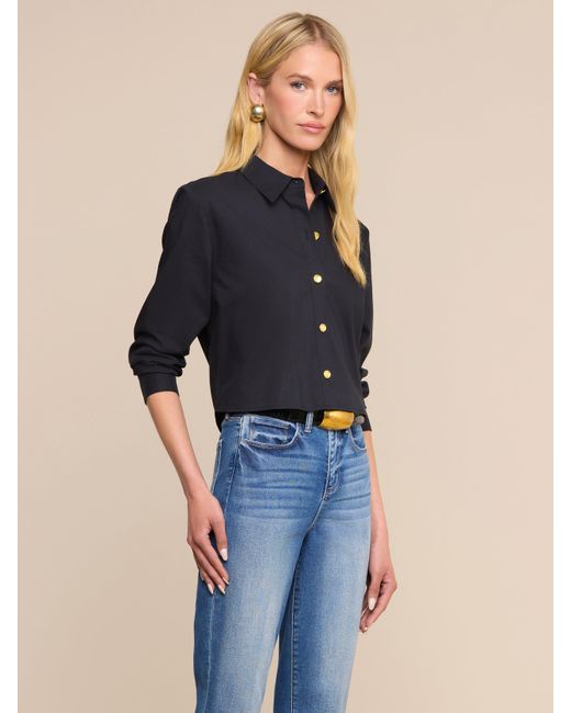 L'Agence Blue Cosette Shirt