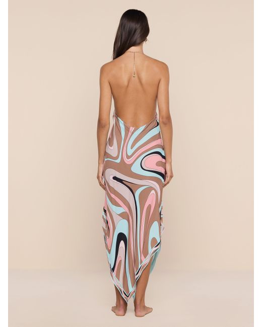 L'Agence Natural Elise Cover-Up Dress