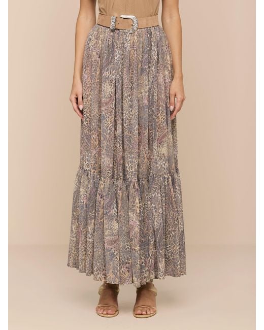 L'Agence Natural Ursie Maxi Skirt