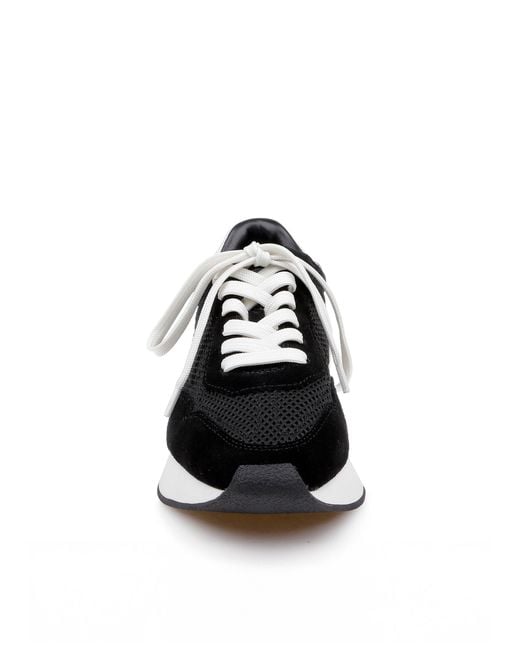 L'Agence Black Deepa Platform Sneaker