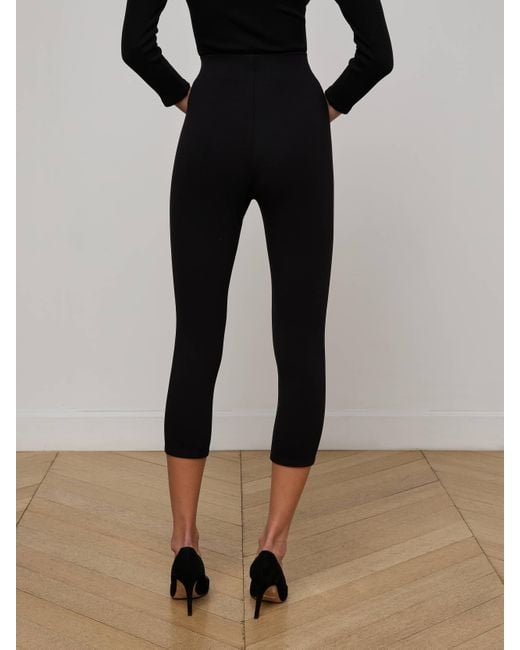 L'Agence Black Dee Capri Pants