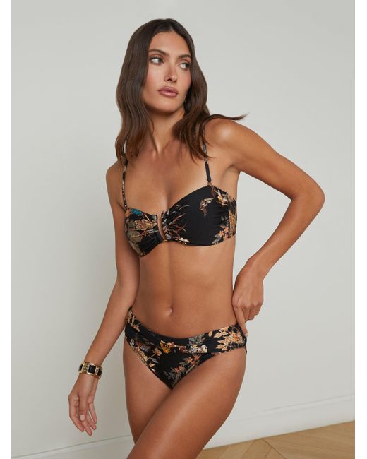 L'Agence Multicolor Miya Bikini Bottom