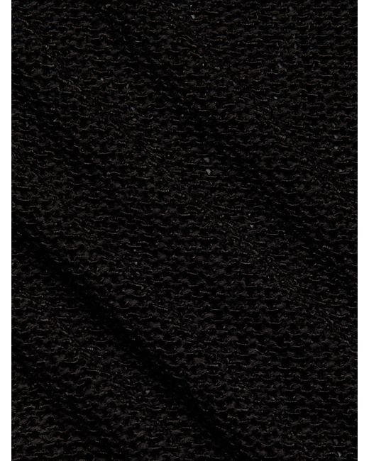 L'Agence Black Ethan Knit Pullover