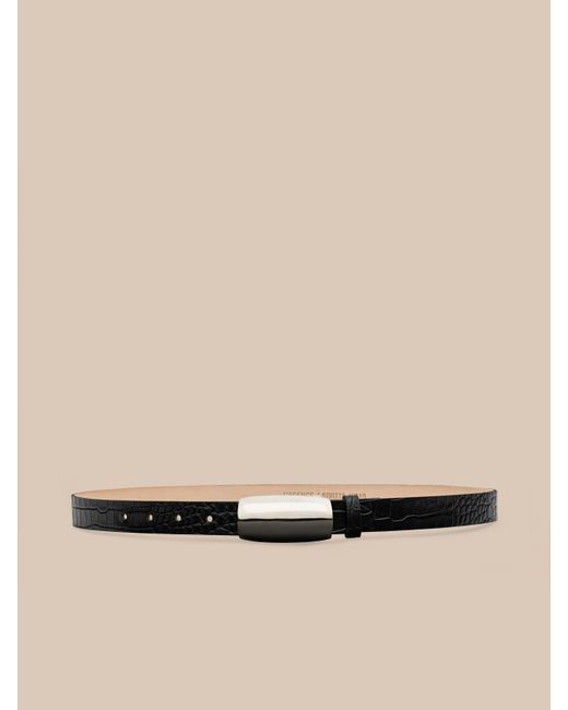 L'Agence Black 'Agence Marlowe Leather Belt