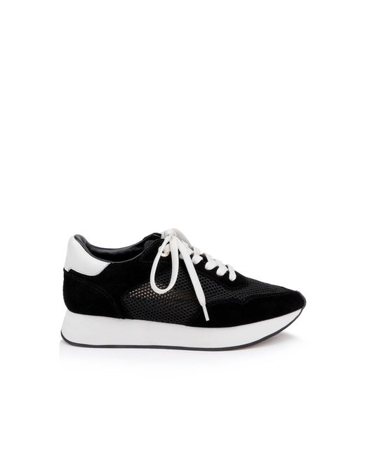 L'Agence Black Deepa Platform Sneaker