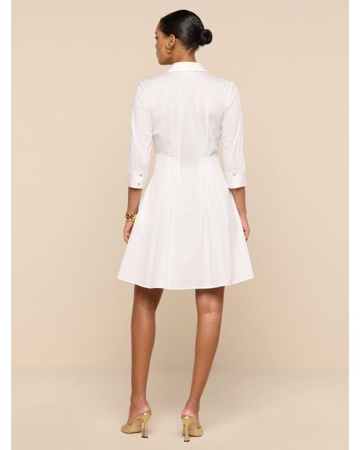 L'Agence Natural Journi Shirt Dress