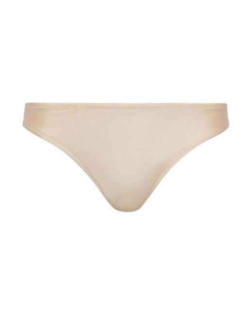 L'Agence White Nicole Bikini Bottom