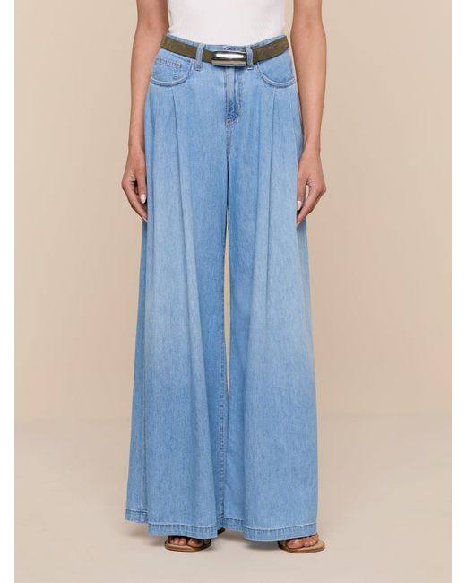 L'Agence Natural Marlowe Suede Belt