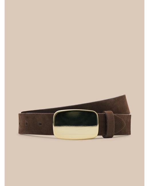L'Agence Multicolor Hennie Suede Belt