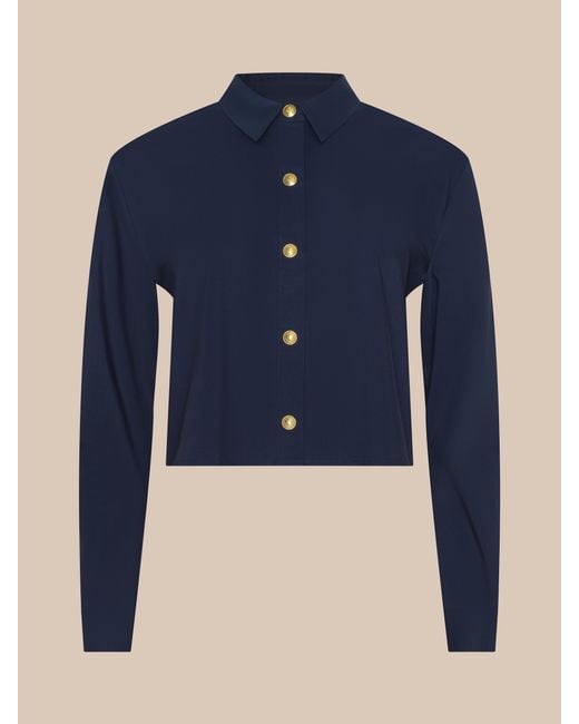 L'Agence Blue Cosette Shirt