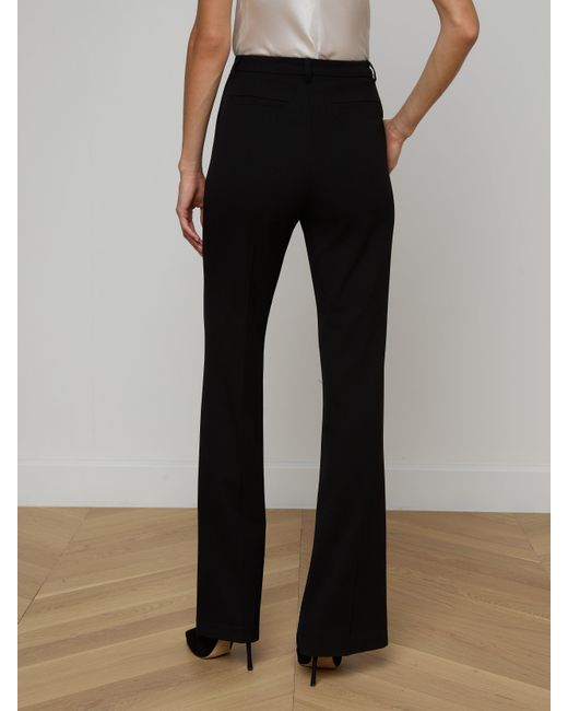 L'Agence White Frances Bootcut Trouser