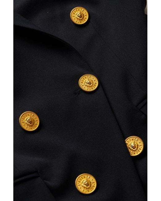 L'Agence Blue Kyomi Double-Breasted Blazer