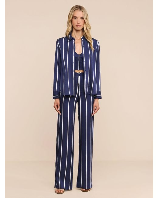 L'Agence Blue Livvy Trouser