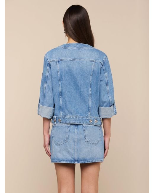 L'Agence Blue Anouk Jean Jacket