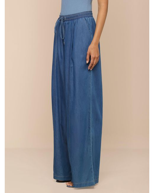 L'Agence Blue Connie Drawstring Jean