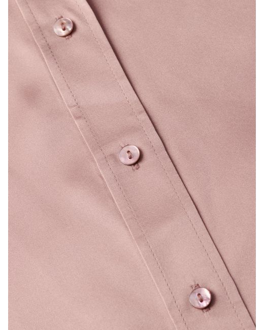 Chemisier En Soie Dani, Rose Pâle L'Agence en coloris Brown