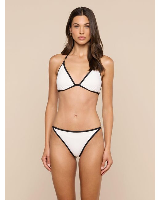 L'Agence Natural String Bikini Bottom