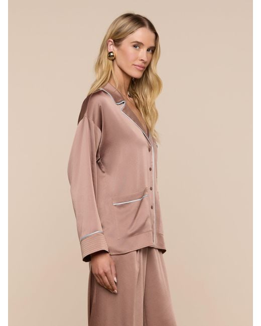 L'Agence Natural Mara Blouse Top