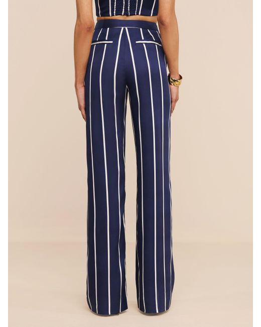 L'Agence Blue Livvy Trouser
