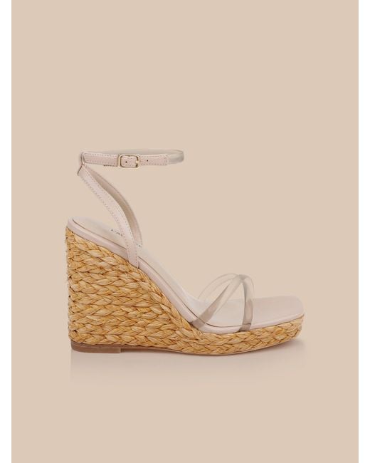 L'Agence White Malone Wedge Espadrille