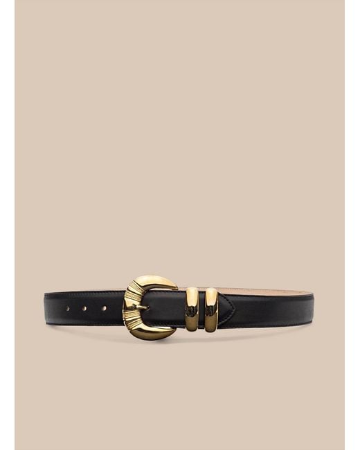 L'Agence Natural Yarros Leather Belt