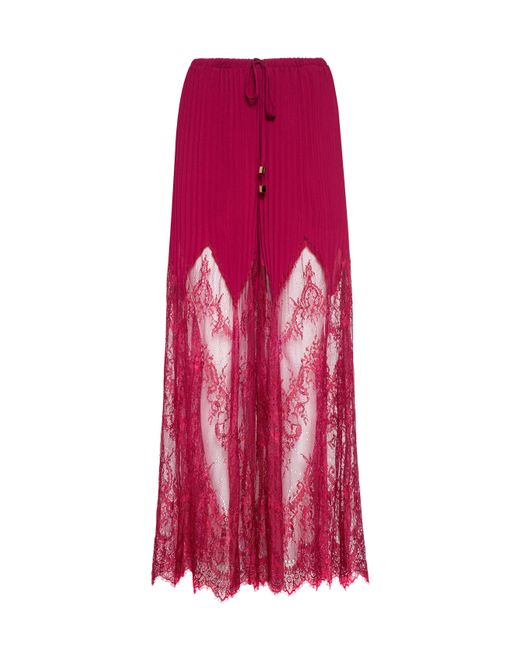 Pantalon De Plage Sharon, Bordeaux Profond L'Agence en coloris Red