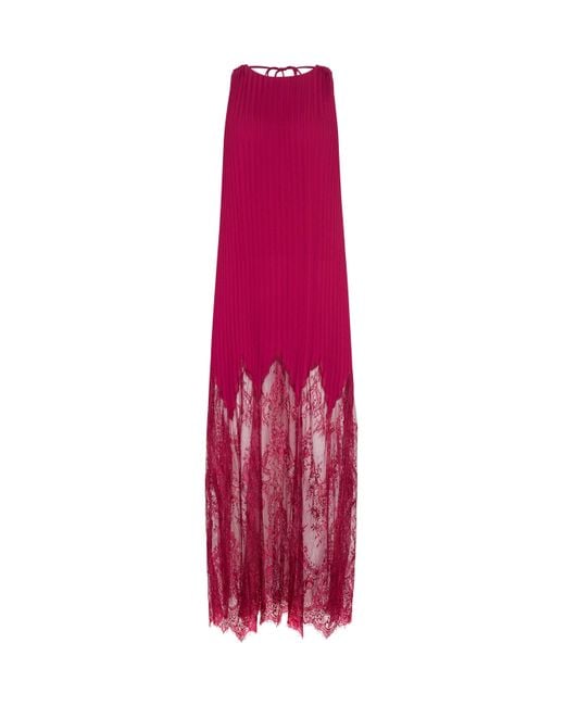L'Agence Red 'Agence Adalynn Cover-Up Dress
