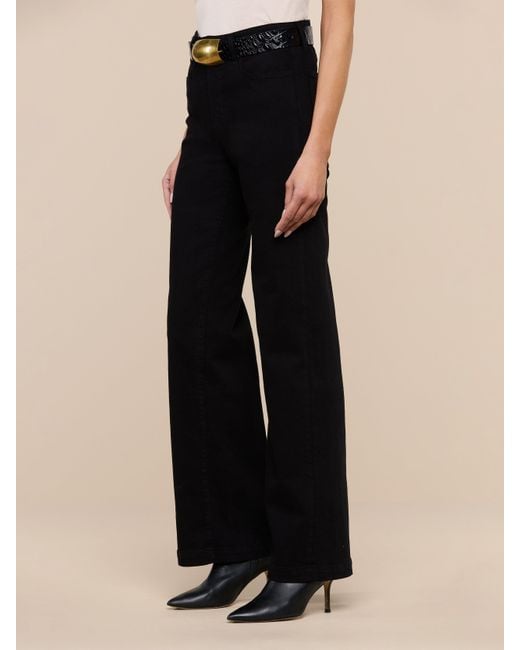 L'Agence White Scottie Wide-Leg Jean
