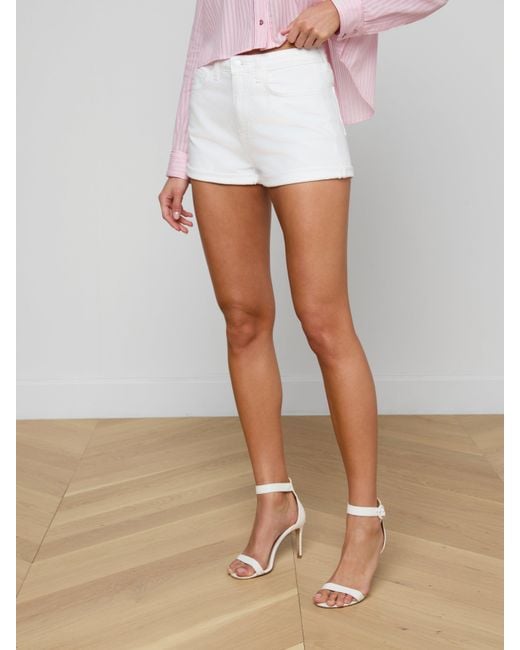 L'Agence Pink Lissania Jean Short
