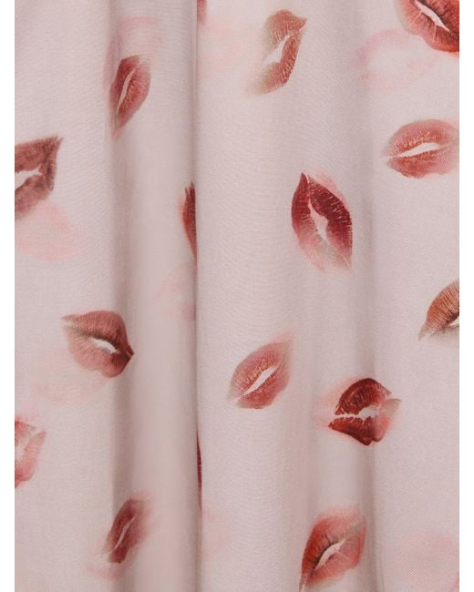 L'Agence Pink Sutton Maxi Dress