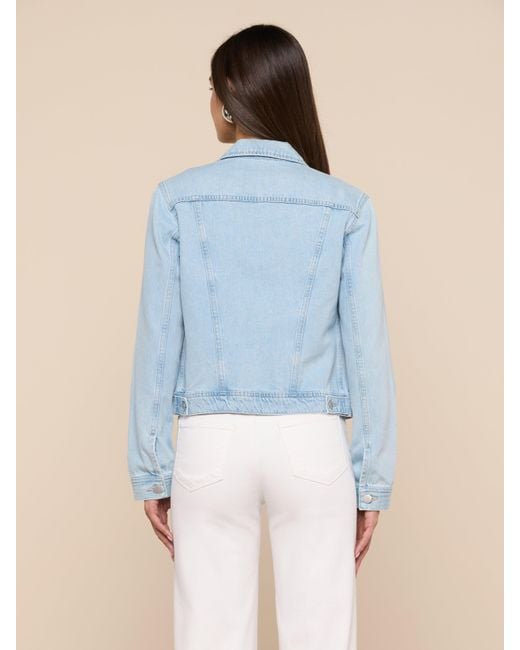 L'Agence Blue Celine Jean Jacket