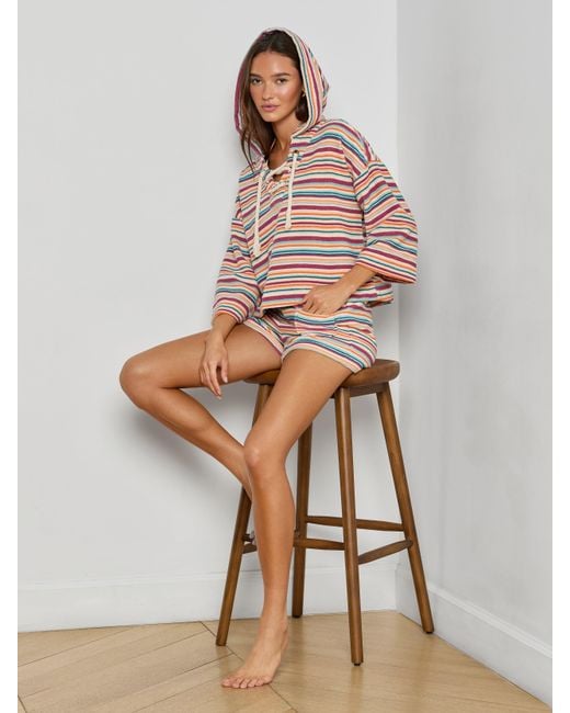 L'Agence Multicolor Lee Cover-Up Poncho