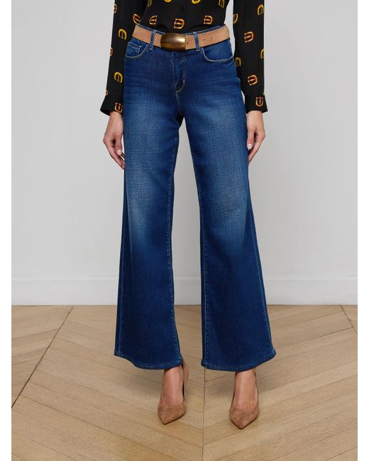 Jean Large Alicent L'Agence en coloris Blue