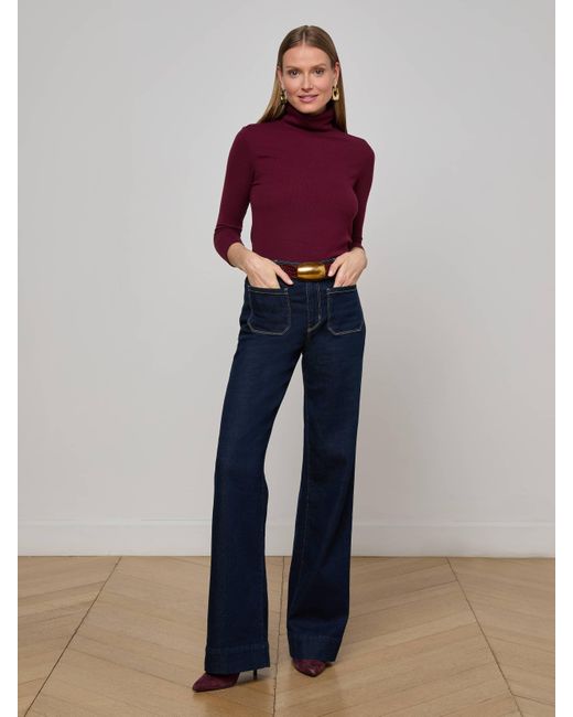 L'Agence Multicolor Nolan Patch Pocket Jean