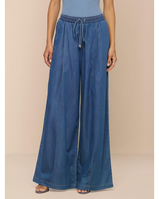 L'Agence Blue Connie Drawstring Jean