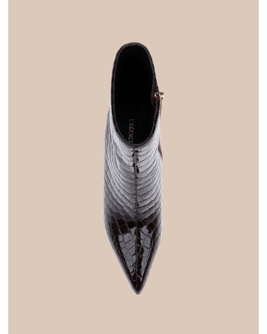 L'Agence Black Houston Bootie