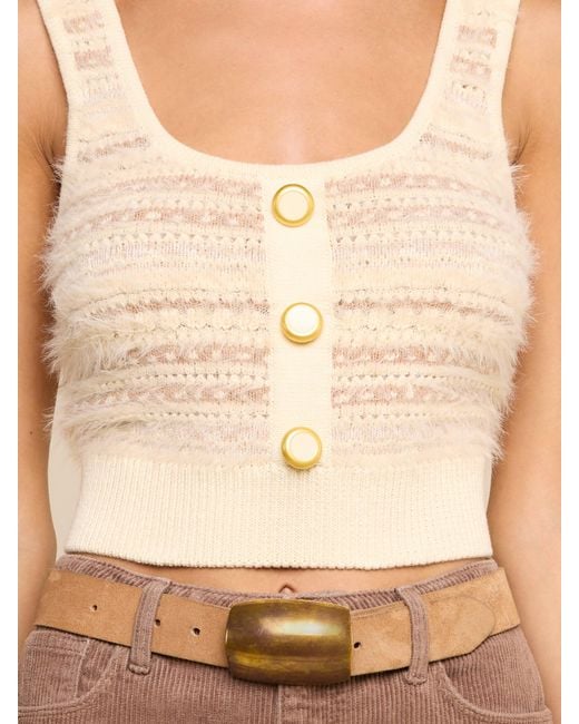 L'Agence Natural Galene Tank Top