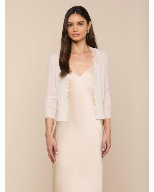 L'Agence Blue Eluna Cardigan Top
