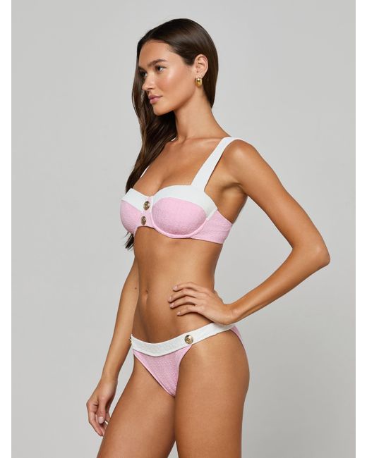 L'Agence Multicolor Jean Bikini Bottom