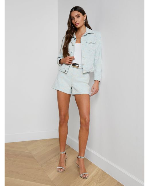 L'Agence White Maven Jacket