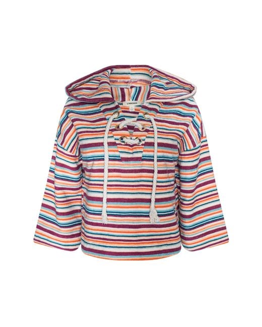 L'Agence Multicolor Lee Cover-Up Poncho