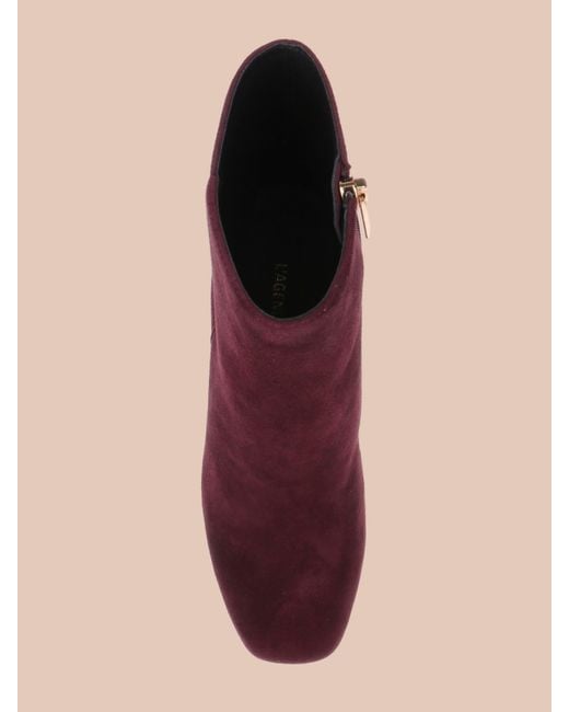 L'Agence Purple Soho Bootie