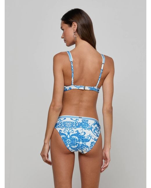 L'Agence Blue 'Agence Lexie Bikini Top
