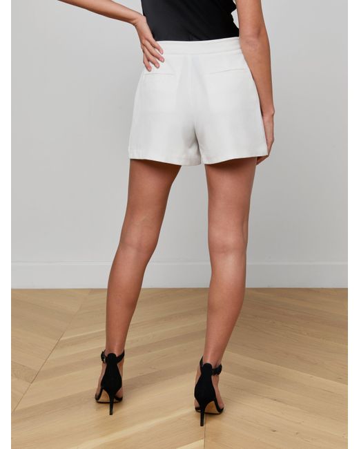 L'Agence White Saige Short