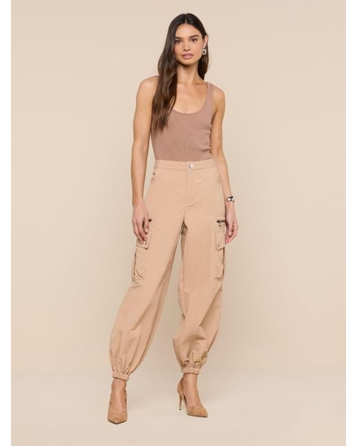 L'Agence Natural Greer Nylon Jogger Pants