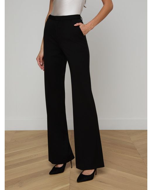 L'Agence White Frances Bootcut Trouser