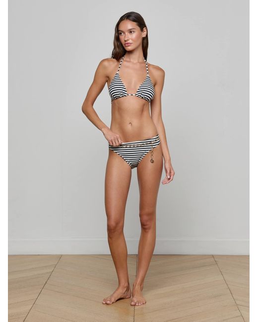 L'Agence Multicolor Nicole Bikini Bottom