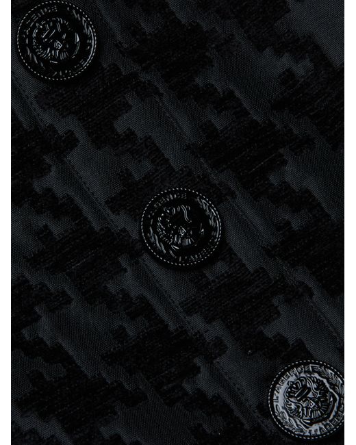 Top À Motif Pied-De-Poule Maylin, Noir À Motif Pied-De-Poule Ton Sur Ton L'Agence en coloris Black